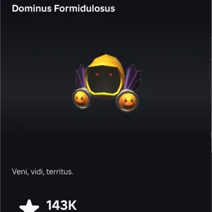Dominus Formidulosus