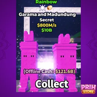 GARAMA AND MADUNDUNG RAINBOW 800M - STEAL A BRAINROT 