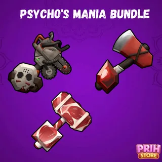 Psycho's Mania Bundle + Free bonus | Flee The Facility (FTF)