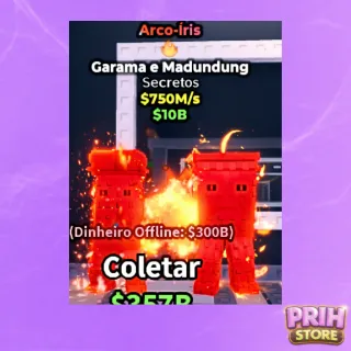 GARAMA AND MADUNDUNG RAINBOW 750M/s - STEAL A BRAINROT 