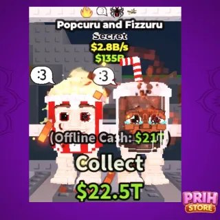 Popcuru and fizzuru 2.8B - STEAL A BRAINROT 