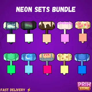 Neon Sets Bundle | Flee The Facility 