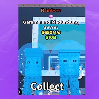 GARAMA AND MADUNDUNG RAIMBOW  650M - STEAL A BRAINROT 