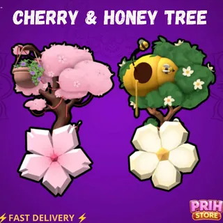 Cherry Blossoom & Honey Tree | FLEE THE FACILITY 