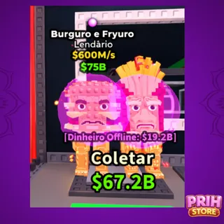 Burguro and fryuro 600M - STEAL A BRAINROT 