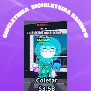 CHICLETEIRA BICICLETEIRA RAINBOW 59.5M/s - STEAL A BRAINROT