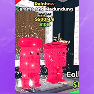 GARAMA AND MADUNDUNG RAINBOW 500M - STEAL A BRAINROT 