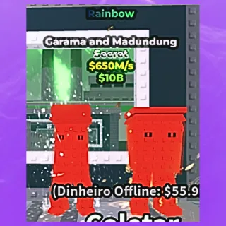 GARAMA AND MADUNDUNG RAINBOW 650M - STEAL A BRAINROT 