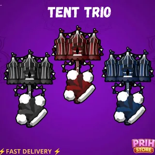 Tent Trio | Flee The Facility 