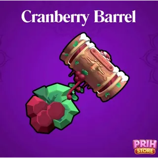 Cranberry Barrel Set | Flee The Facility (FTF)