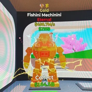 Fortnite Steal the Brainrot - Gold Fishini Mechinini 