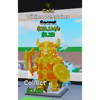 Gold Vikino Penguino 1 traited