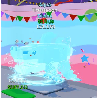 Aqua Tralaledon 1 Qi/s - Go up for brainrots