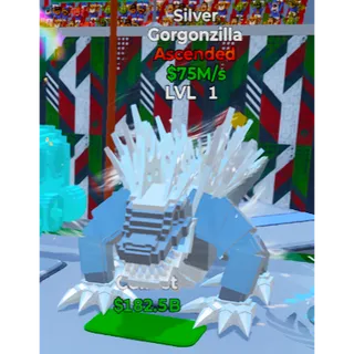 Silver Gorgonzilla