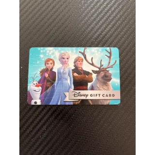 $50.00 USD Disney Gift Card