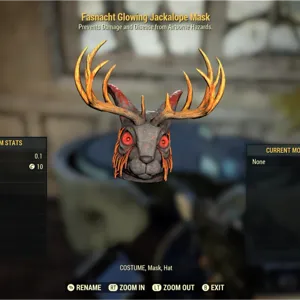 Glowing jackalope fn