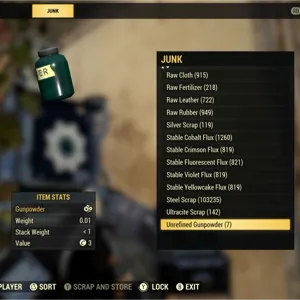 SCRAP AND FLUX BUNDLE