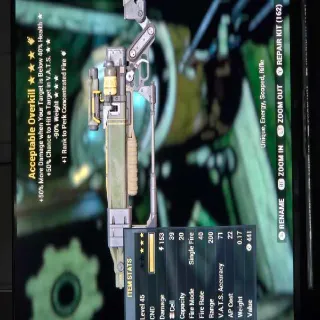 Acceptable Overkill