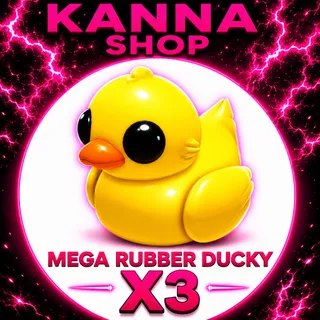Mega Rubber Ducky x3