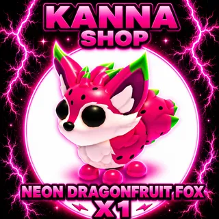 Neon Dragonfruit Fox