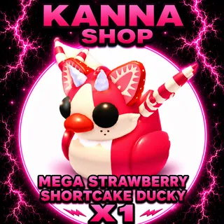 Mega strawberry shortcake ducky