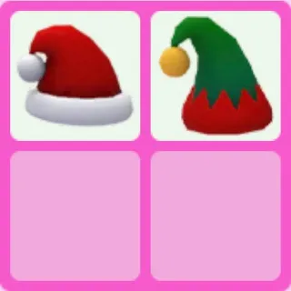 Santa Hat and Elf Hat Bundle