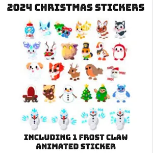 2024 Christmas Stickers