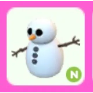 Neon No Potion Snowman 