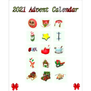 2021 ALL Advent Calendar Items