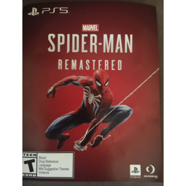 Marvel's Spider-Man Remastered - PS5 Games