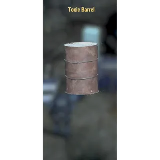 Toxic barrel misc item 