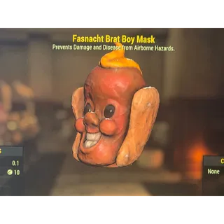 Regular brat boy mask 