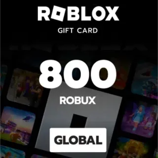 Roblox Digital (PC)  800 Robux eGift Gift Card 