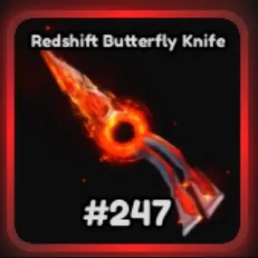 Redshift Butterfly Knife