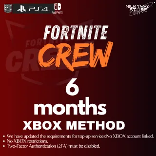 FORTNITE CREW 6 months