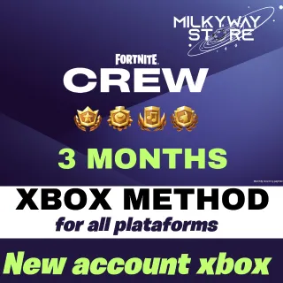 FORTNITE CREW 3 months