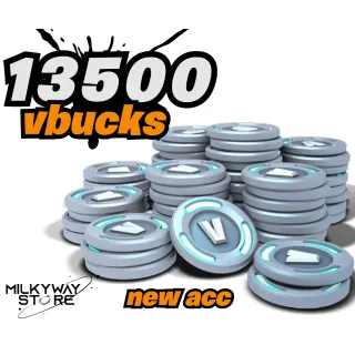  13500 Vbucks