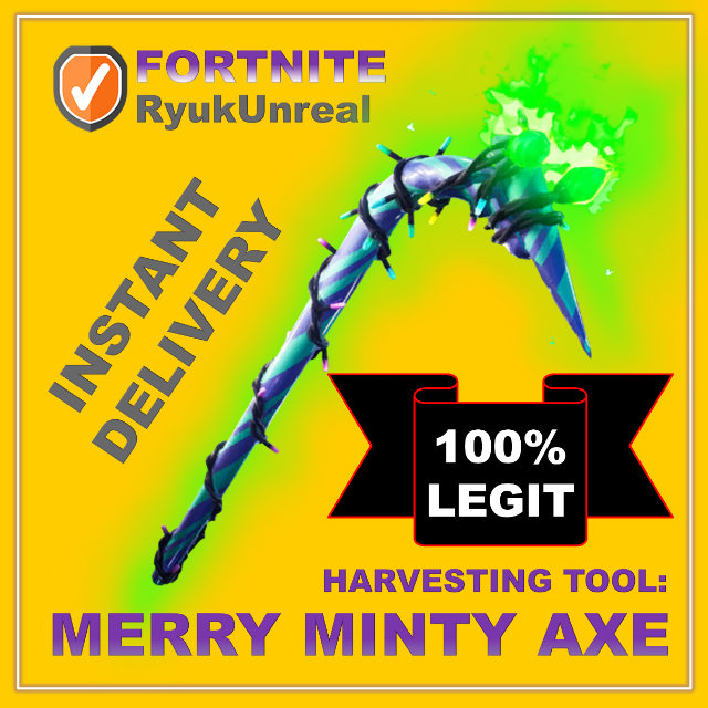 Code Fortnite Minty Axe X1 In Game Items Gameflip