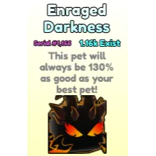 Pet World Enraged Darkness %130