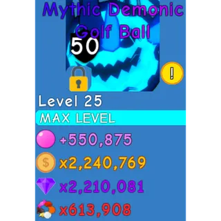 Mythic Demonic Golfball OG BGS