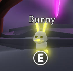 Pet Adopt Me Mega Neon Bunny In Game Items Gameflip - bunny adopt me roblox