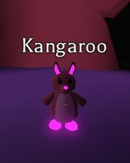 Pet | Adopt Me Mega Neon Kangaroo - Game Items - Gameflip