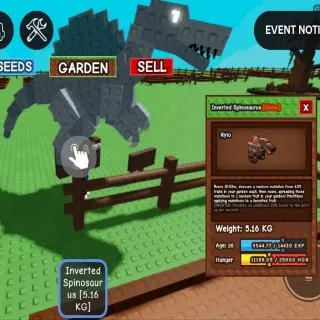 INVERTED SPINOSAURUS (DRCERU)