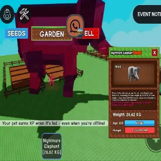 26.62 KG! AGE 100 NIGHTMARE ELEPHANT AGE 100 SSS