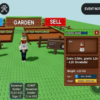 SNOWMAN SOLDIER - BOJU