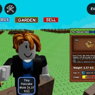 TINY PANCAKE MOLE 6.37 AGE 47 (De.rceru)