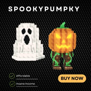 Spooky and Pumpky | MS 80 | Instant Delivery