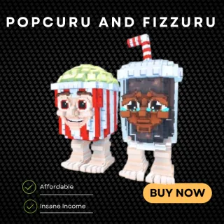 Popcuru and Fizzuru | MS Cursed 3.9B | Instant Delivery