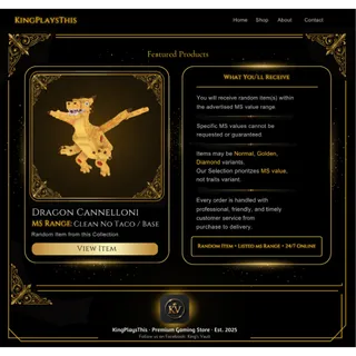 Dragon Cannelloni - Steal a Brainrot 