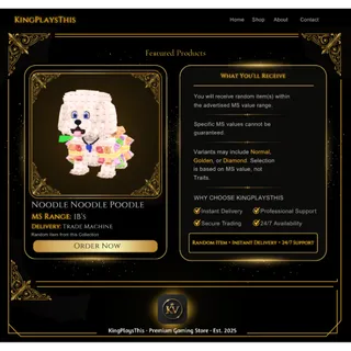 Noodle Noodle Poodle | 1B/s